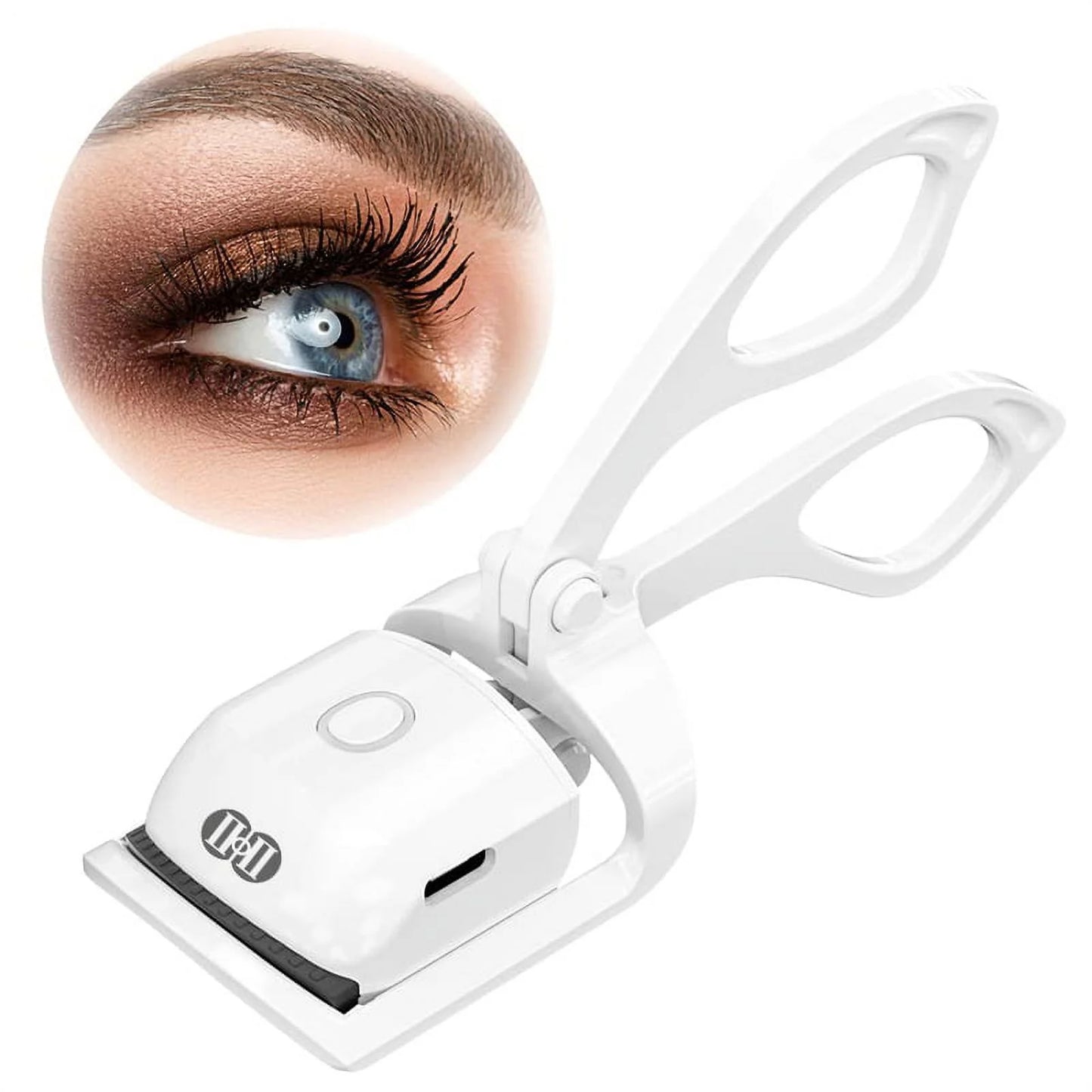 Heated Eyelash Curler for Natural Lashes 