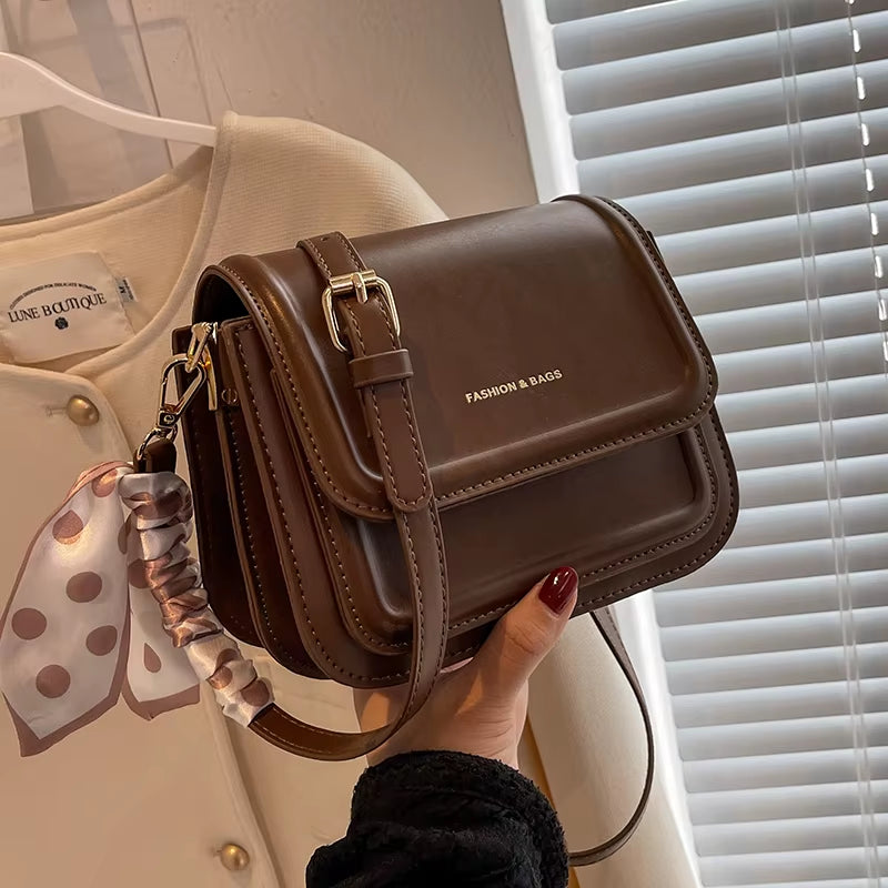 Leather Shoulder Bag Purse 