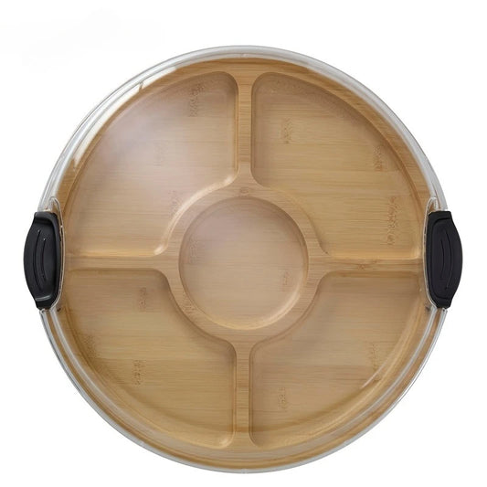  Charcuterie Bamboo Board with Lid 