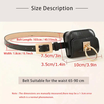 Y2K Fashion Belt Bag 