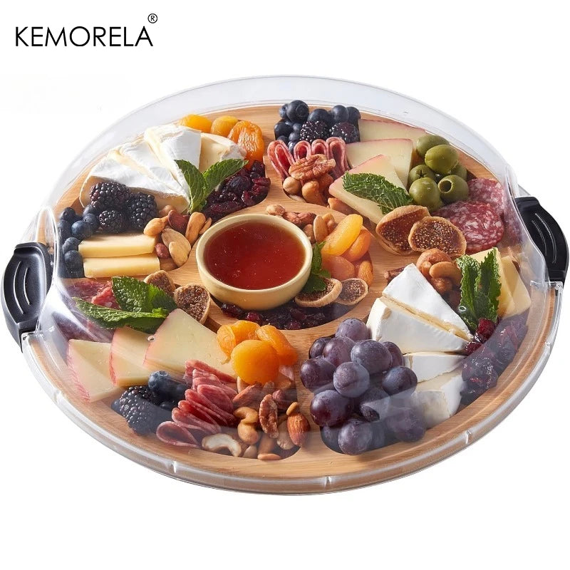  Charcuterie Bamboo Board with Lid 
