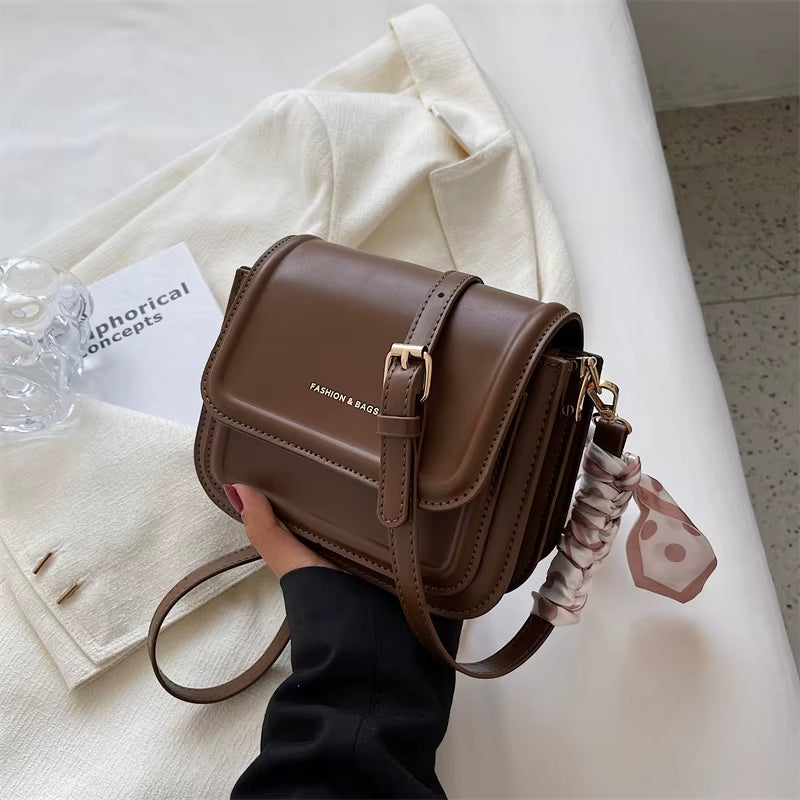 Leather Shoulder Bag Purse 