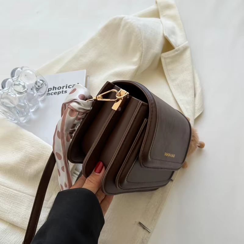 Leather Shoulder Bag Purse 